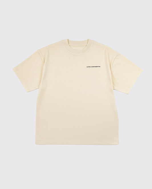 T-Shirt - Ultra Confidential - Cream